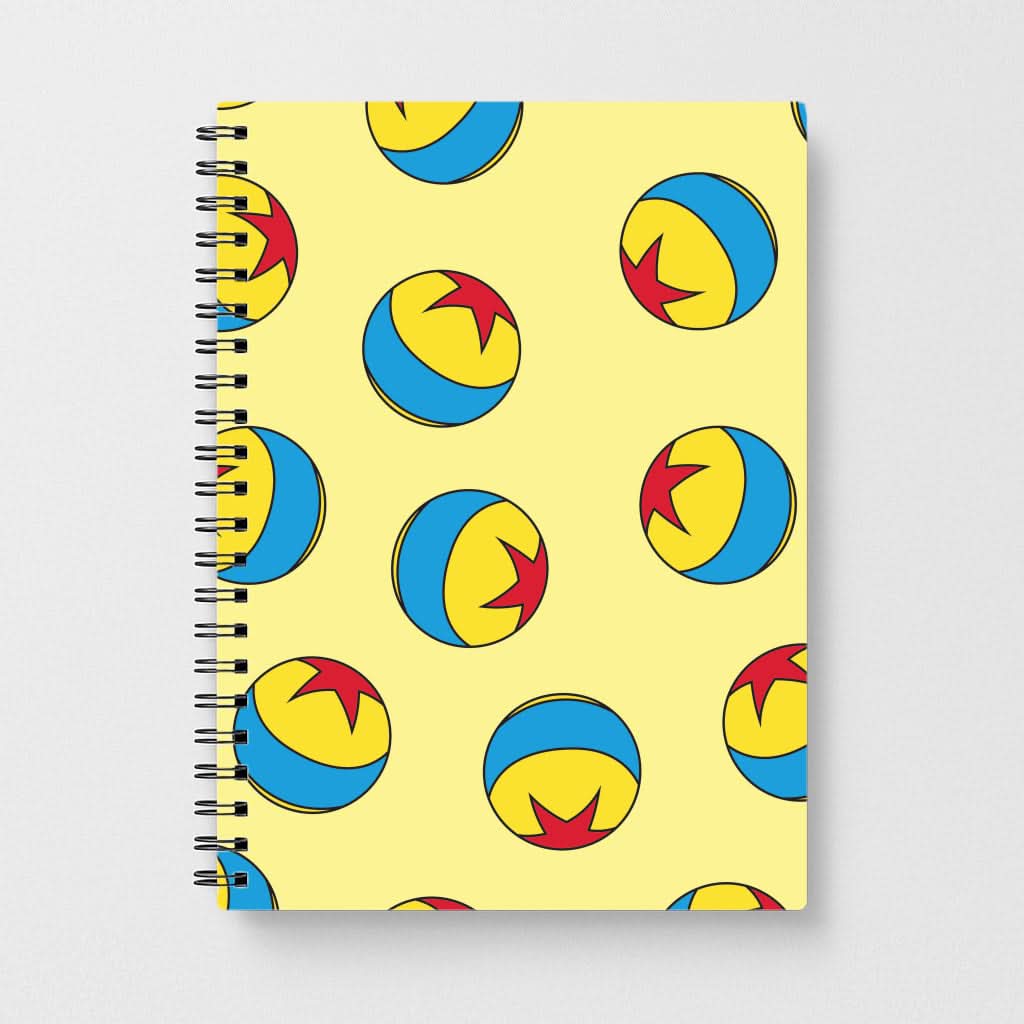 A Story Of Toys Ball Pattern Notebook