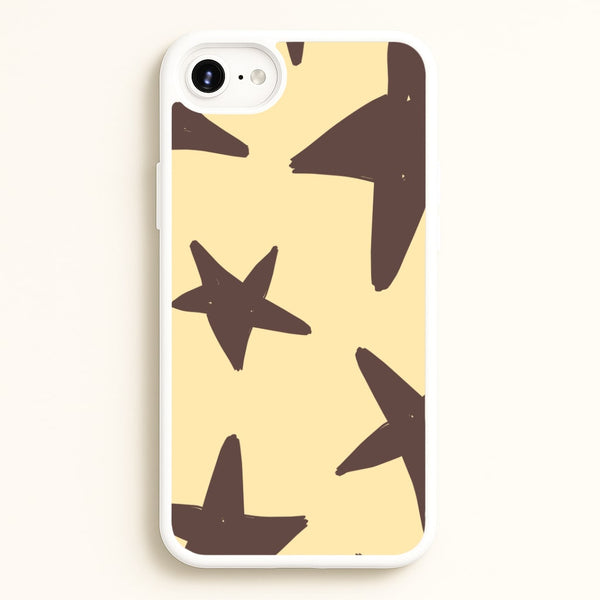 Vanilla & Chocolate Stars iPhone 6 / 7 / 8 / SE Case
