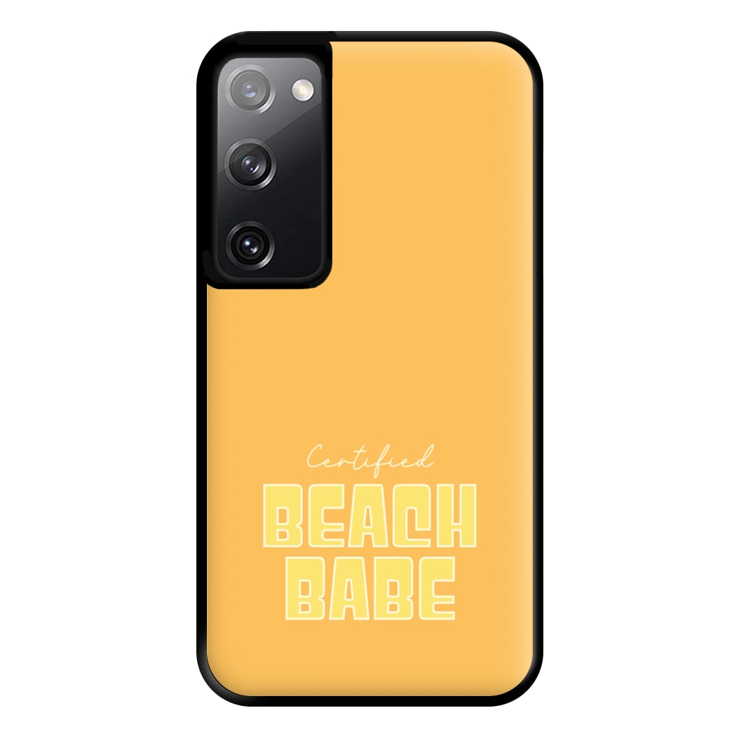 Certified Beach Babe Galaxy S20 Case