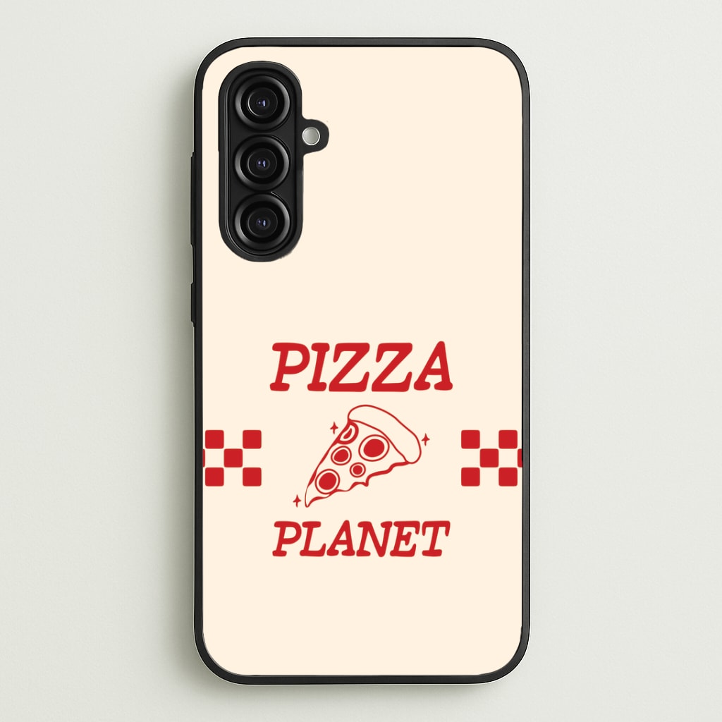 Retro Pizza Planet Galaxy A16 Case