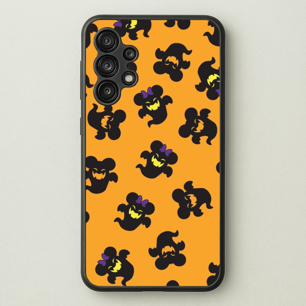 Mouse Ghosts Pattern Galaxy A13 Case
