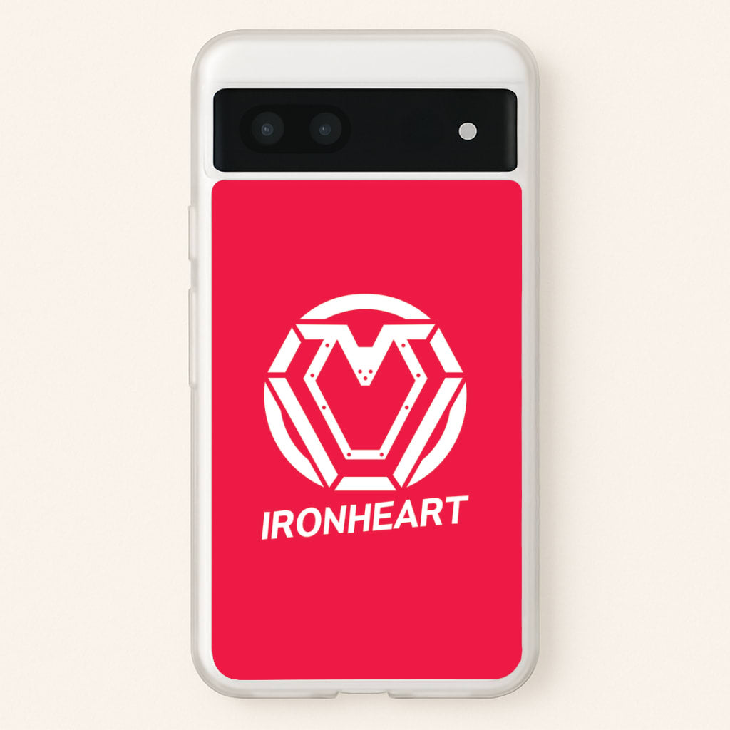 Metal Heart Symbol Google Pixel 6a Case