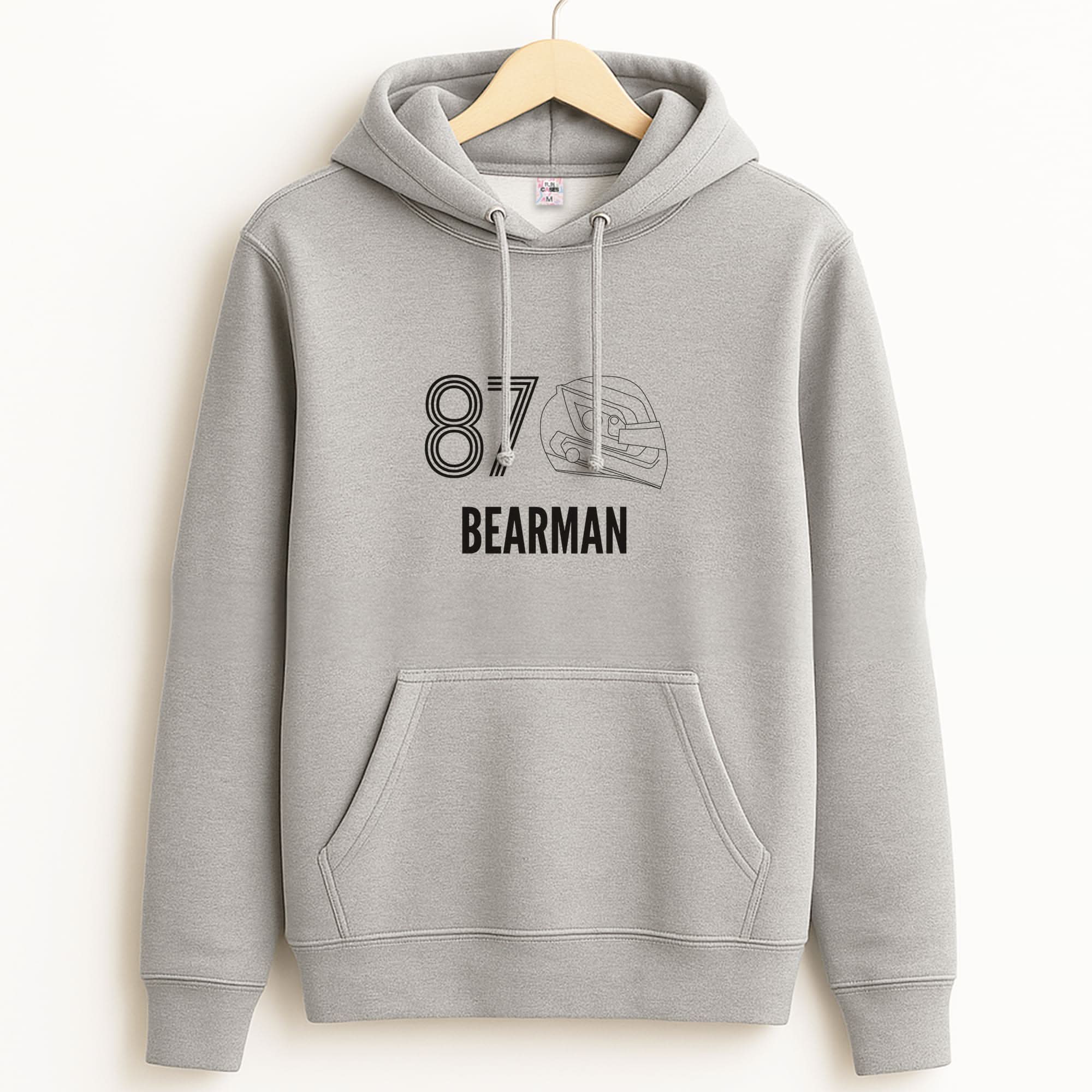 Bearman Helmet 2026 Unisex Grey Hoodie