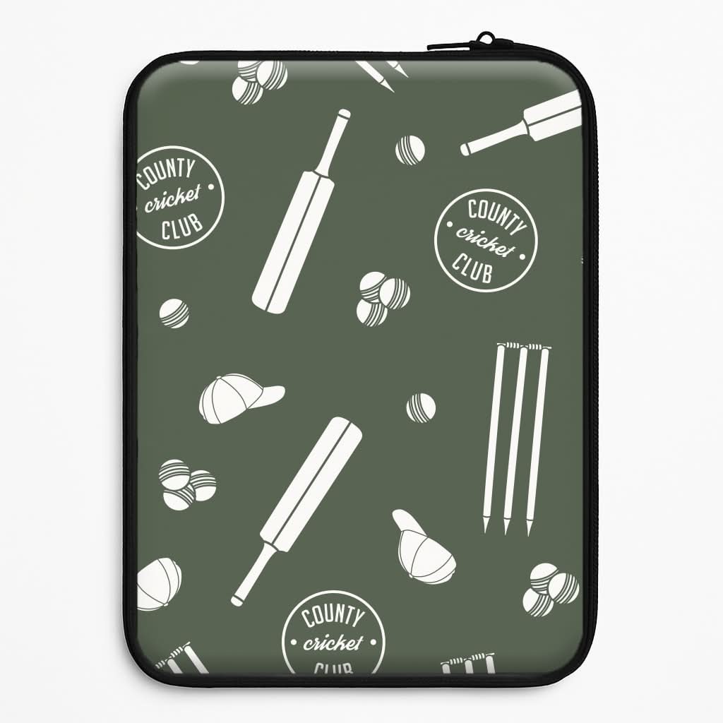 Cricket Props Pattern Universal Laptop Sleeve