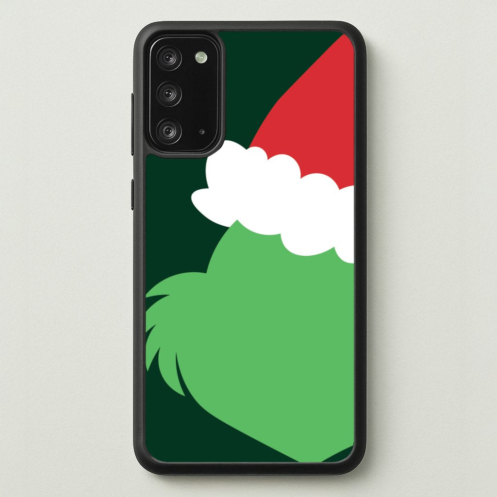 Green Creature Faceless Galaxy Note 20 Case