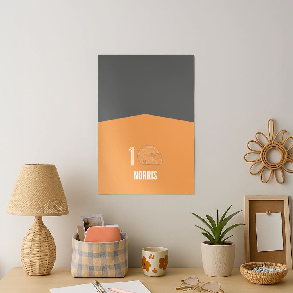 Norris Helmet 2026 Art Print