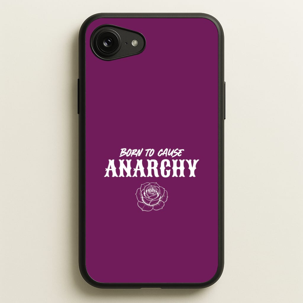 Born To Cause Anarchy iPhone 16e Case