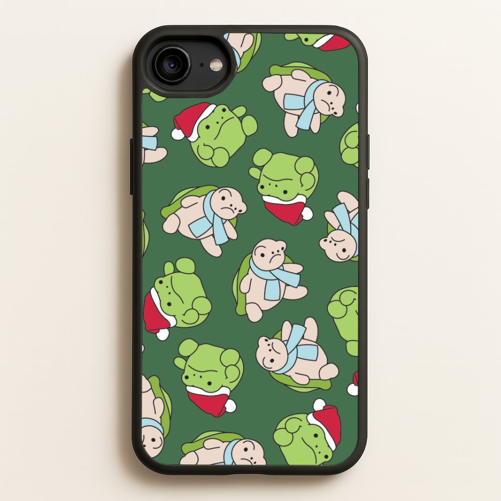 Grumpy Christmas Plushies Pattern iPhone 6 / 7 / 8 / SE Case