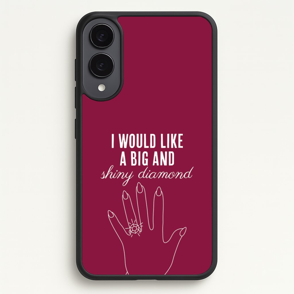 Shiny Diamond Galaxy S25 Edge Case