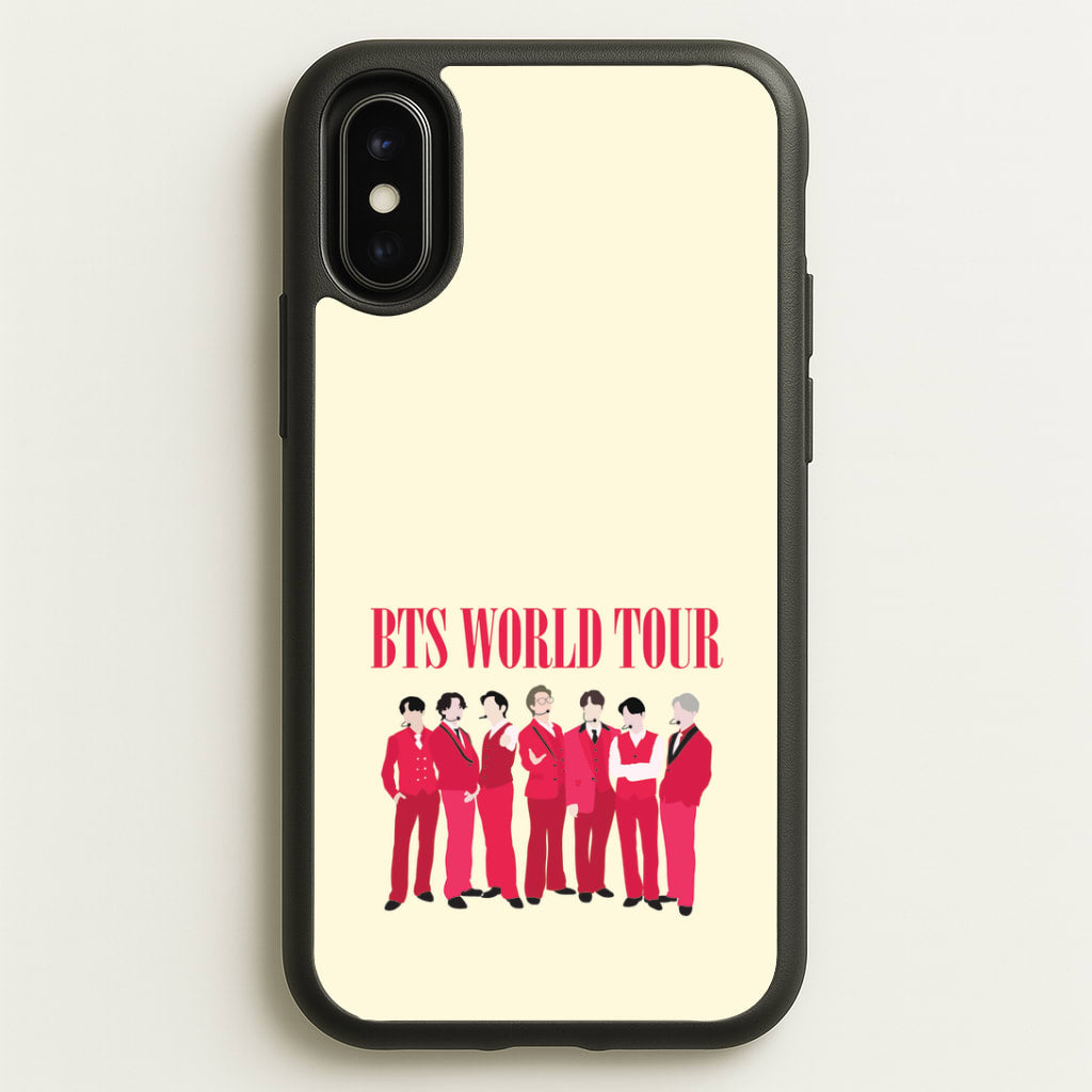 K-Pop Band World Tour 2026 iPhone X / XS Case