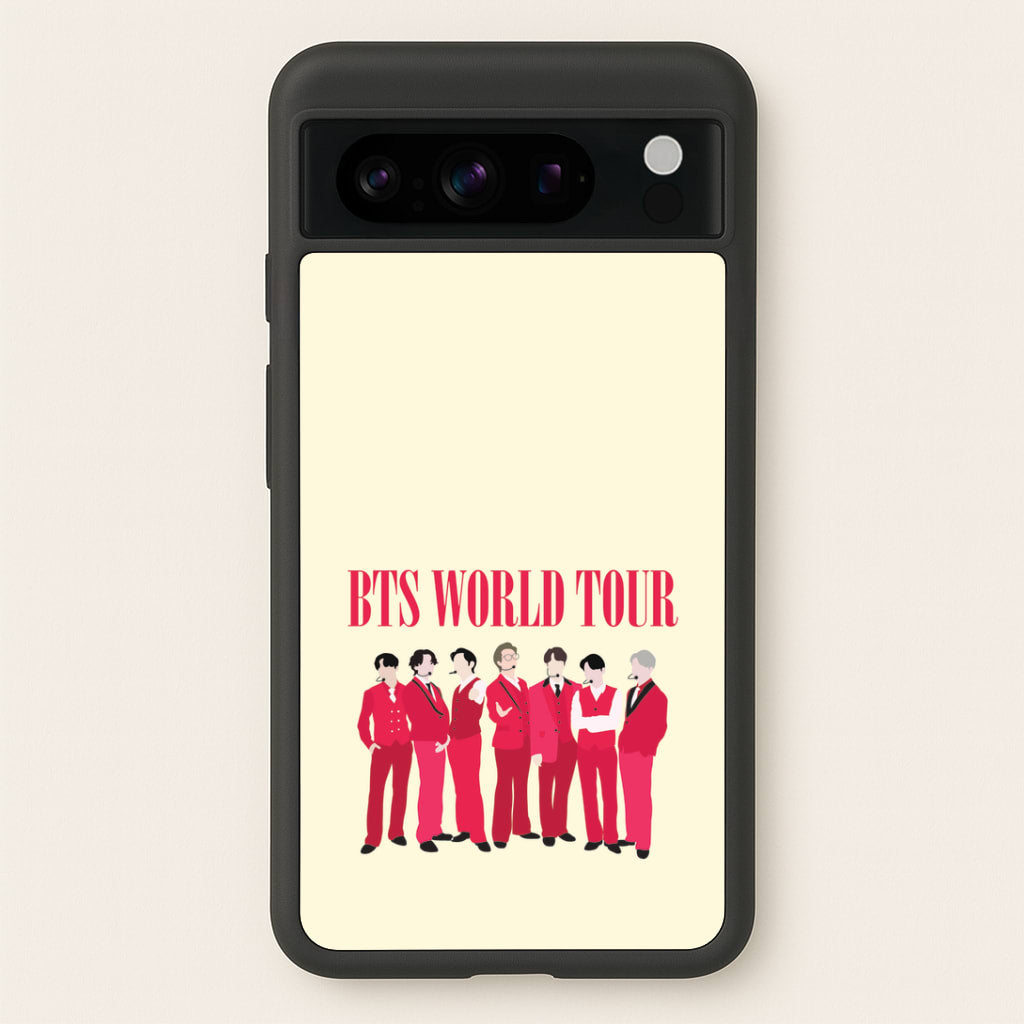 K-Pop Band World Tour 2026 Google Pixel 8 Pro Case