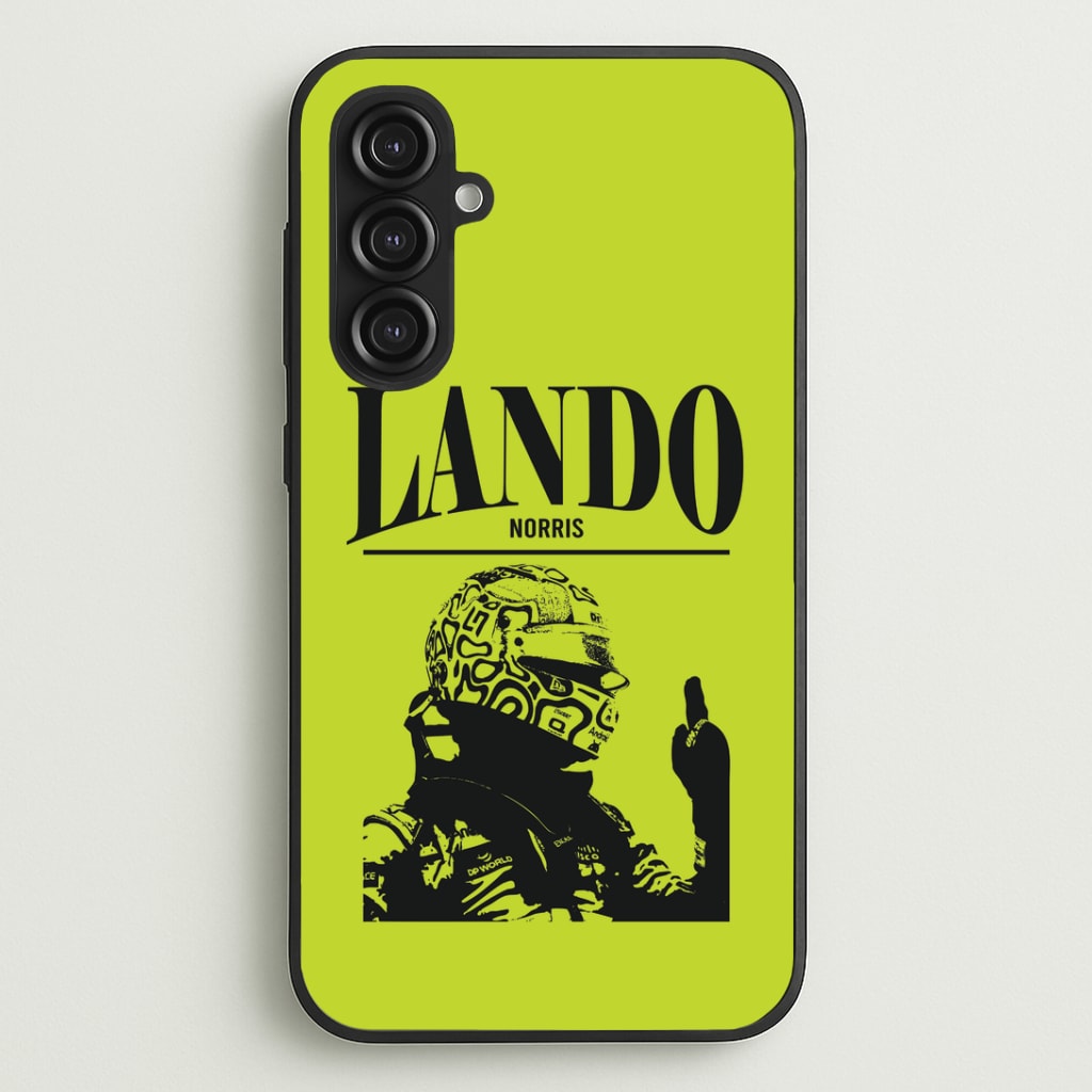 Lando Black And Green Galaxy S23FE Case