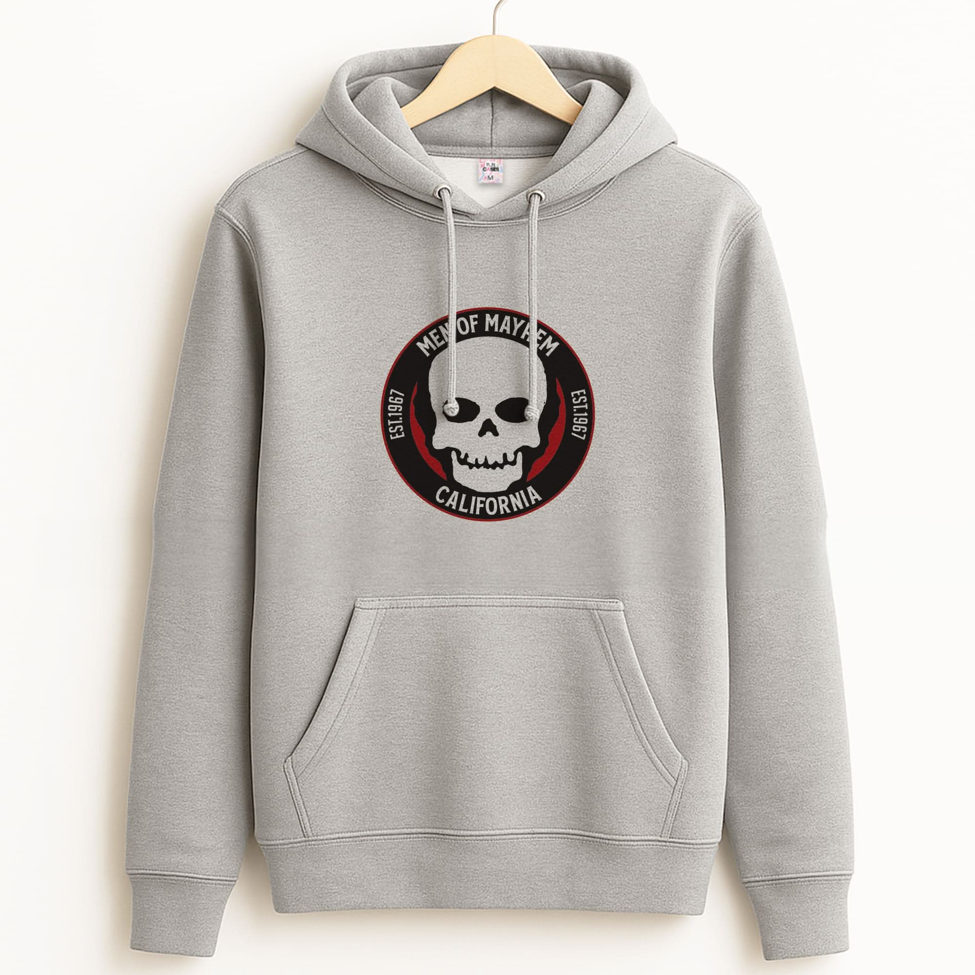 SOA Badge Unisex Grey Hoodie