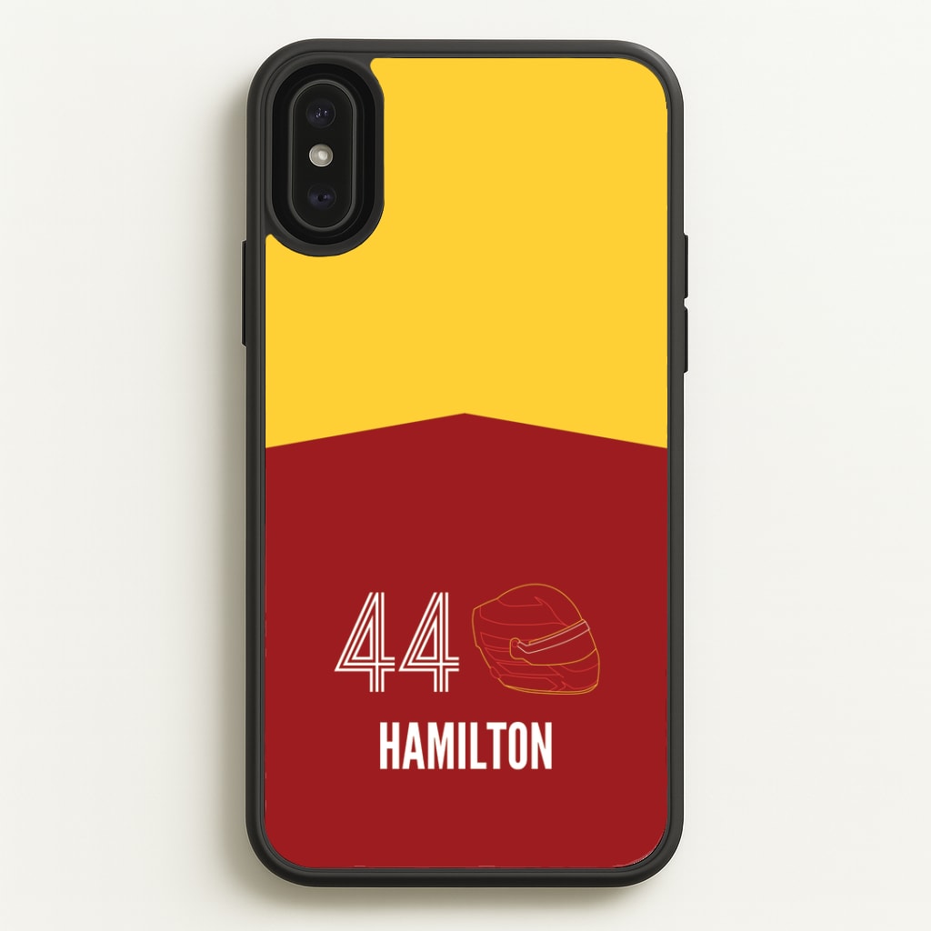 Hamilton Helmet 2026 iPhone XS Max Case