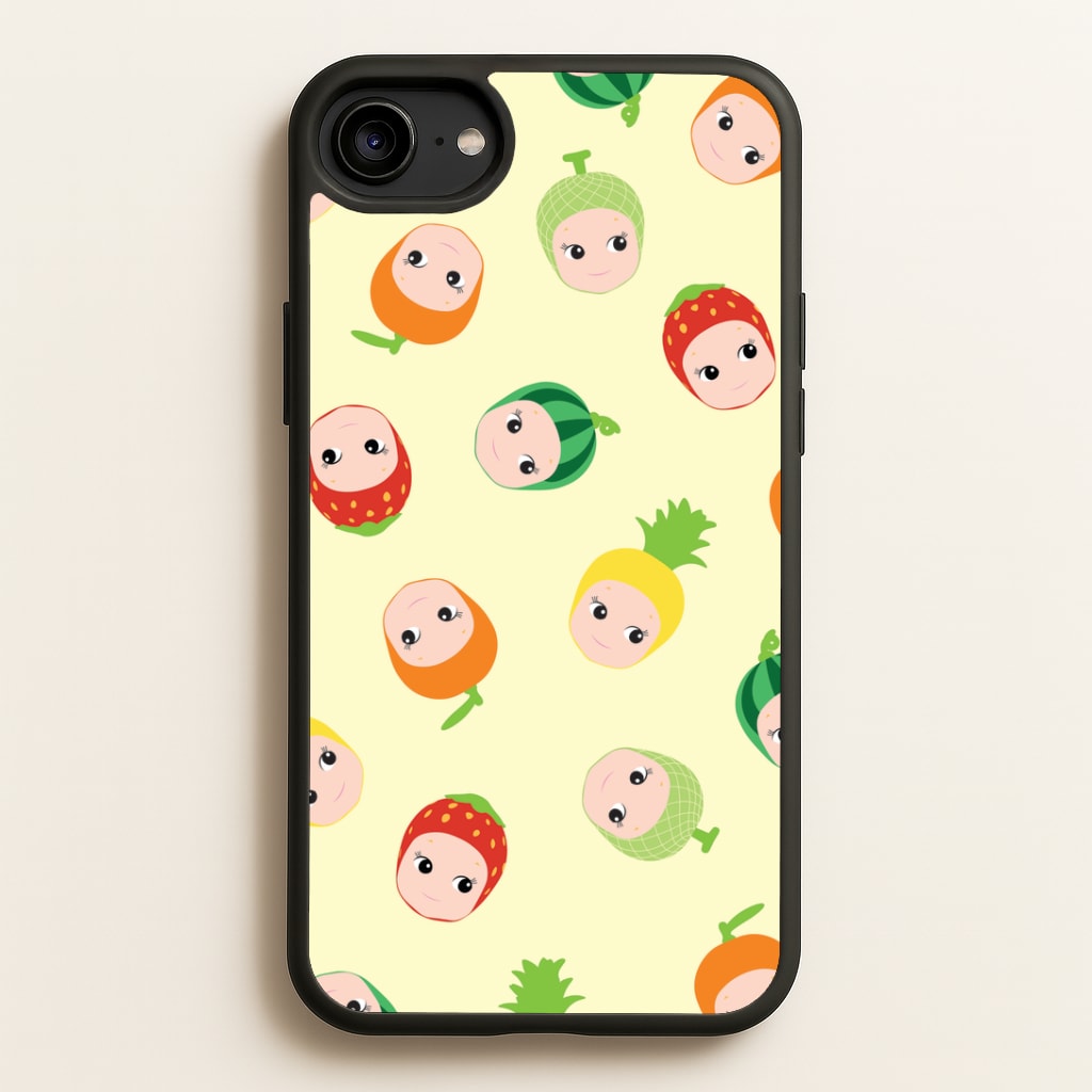 Fruit Angels Pattern iPhone 6 / 7 / 8 / SE Case