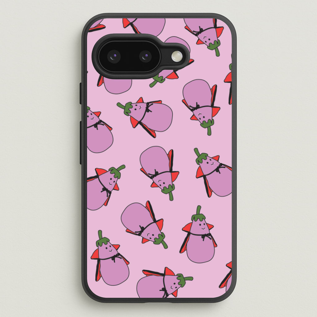 Vampire Vegetable Pattern - Halloween Google Pixel 9a Case