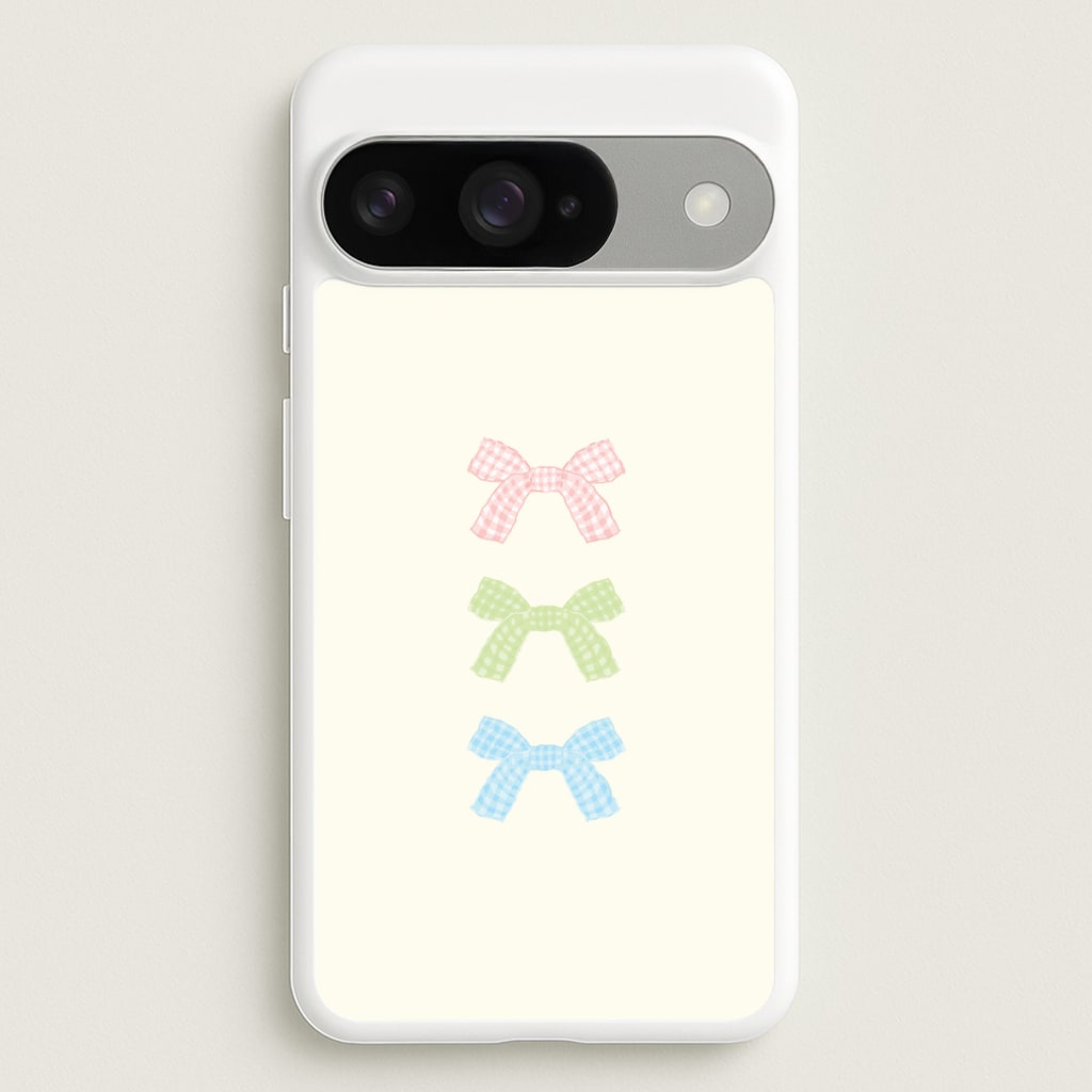 Gingham Tiered Ties Google Pixel 10 / 10 Pro Case