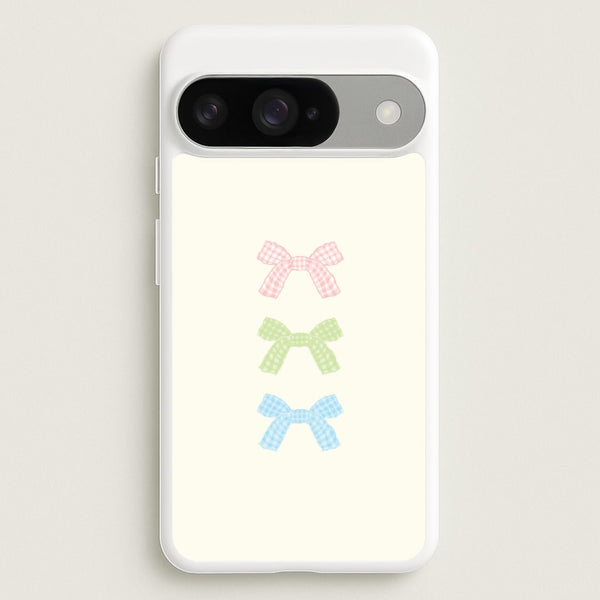 Gingham Tiered Ties Google Pixel 10 / 10 Pro Case
