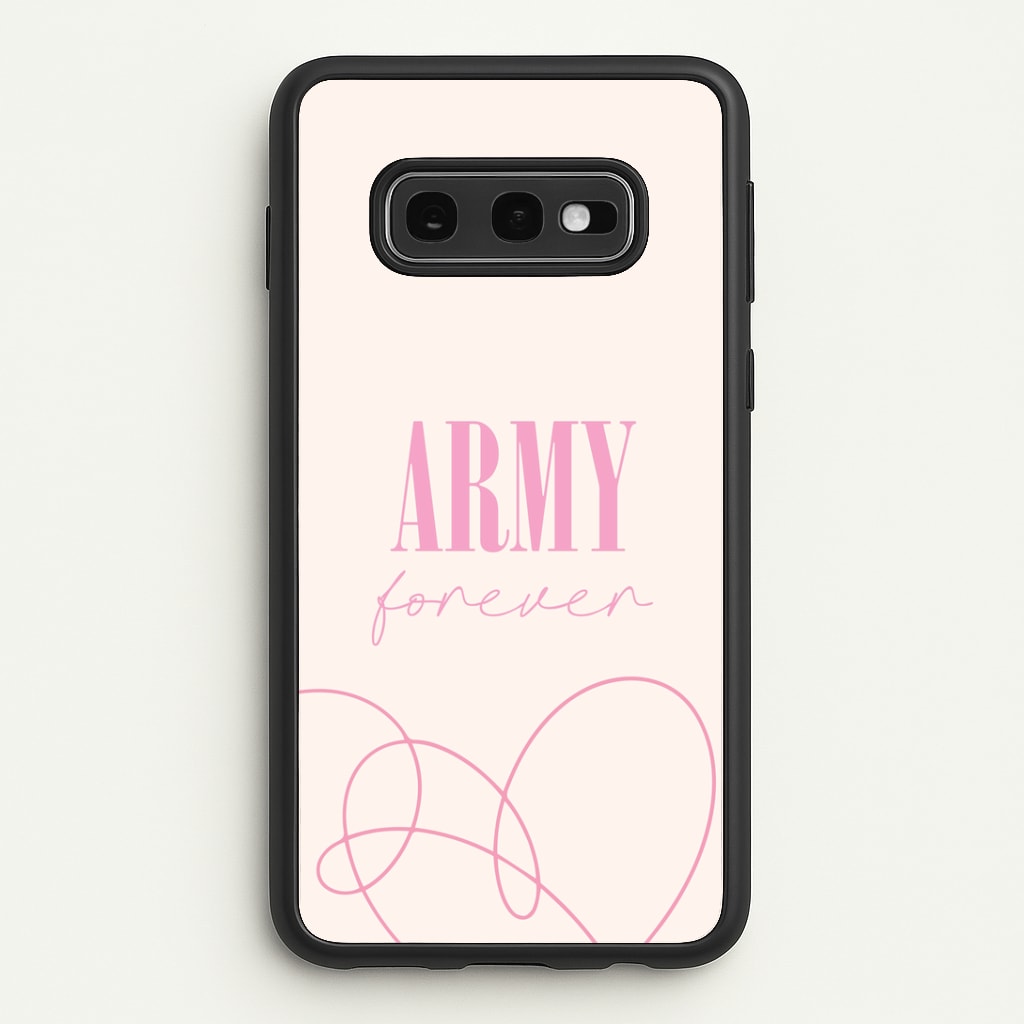 Army Forever Pink Galaxy S10e Case