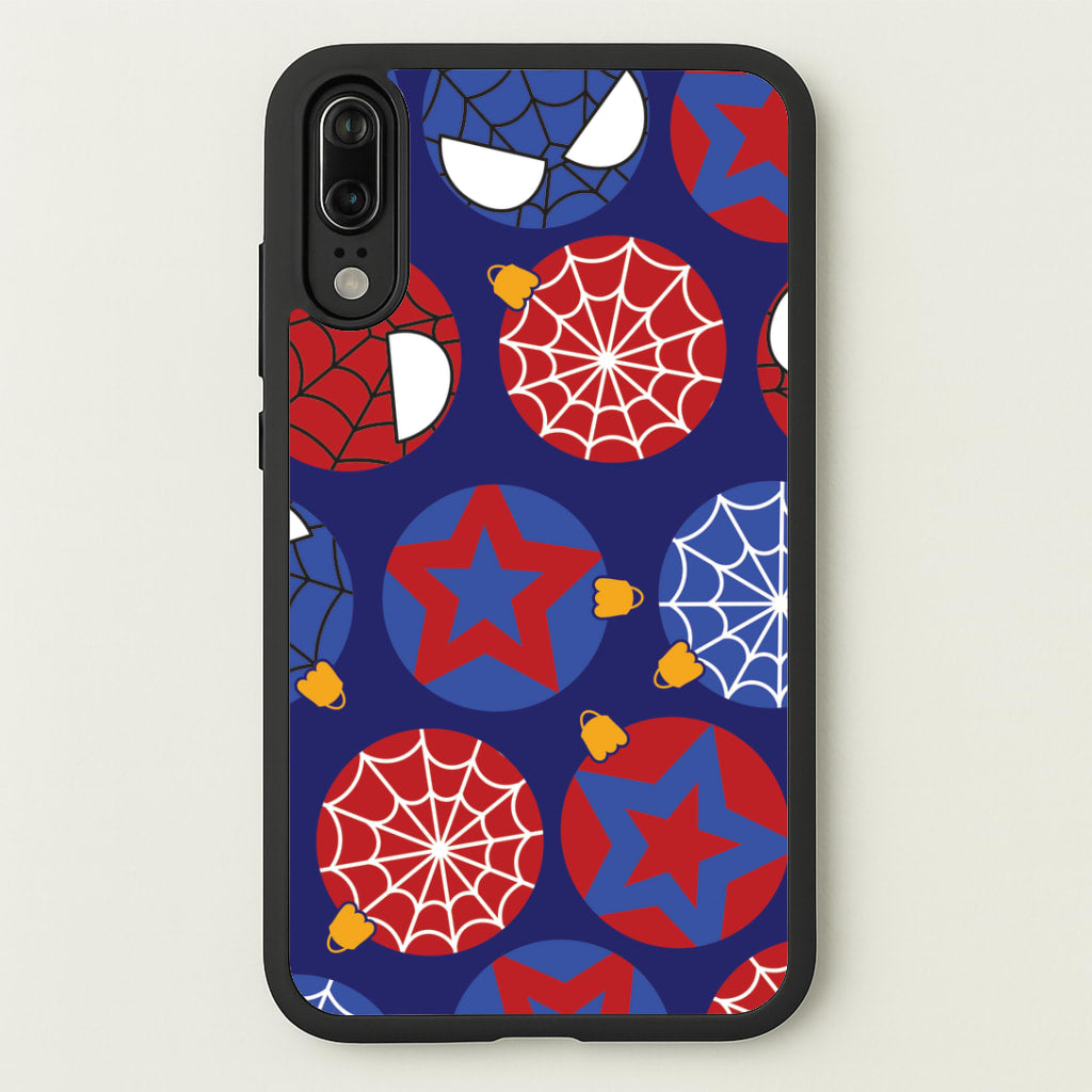 Spider Hero Baubles Pattern Huawei P20 Case