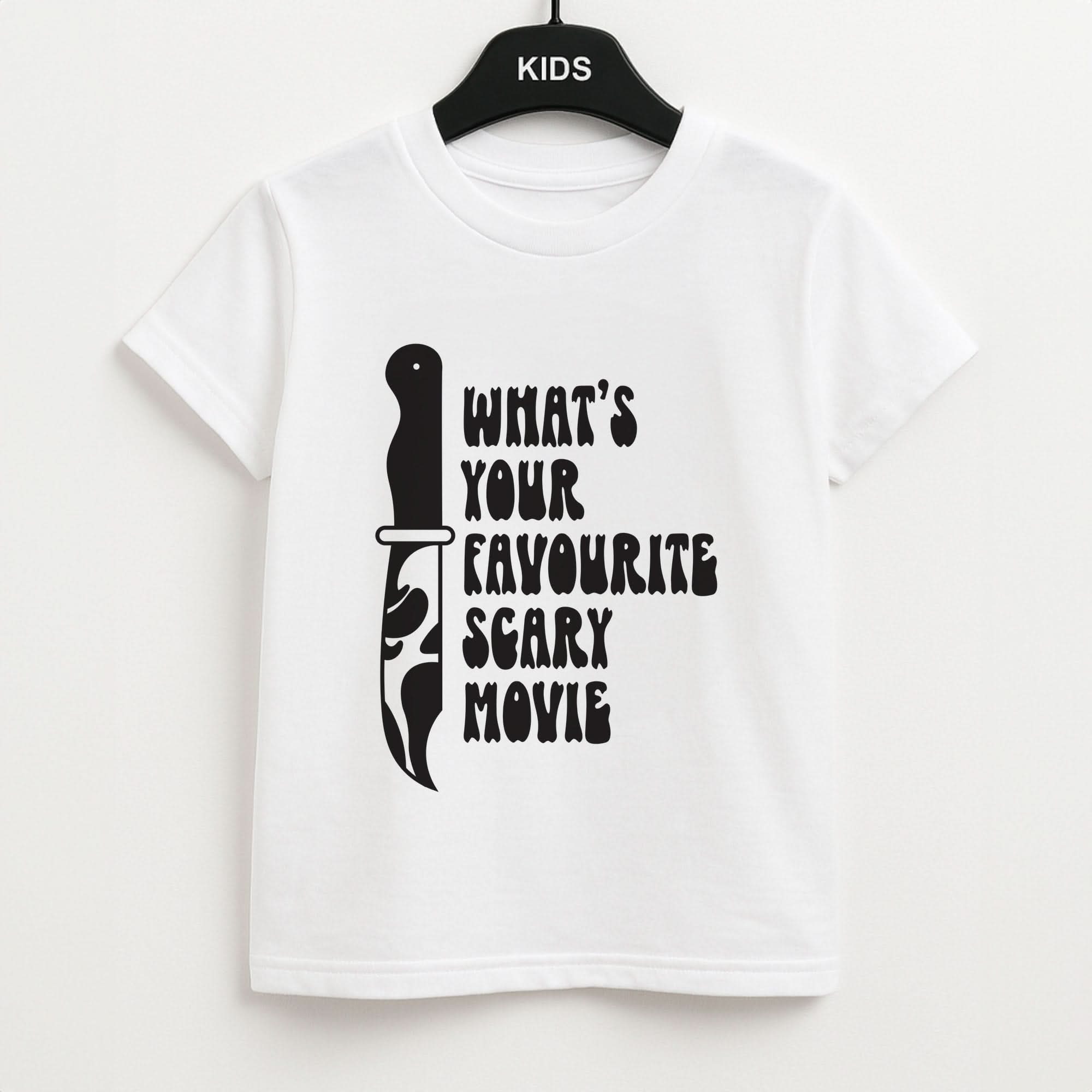 What's Your Favourite Scary Movie Trippy Kids Unisex T-Shirt