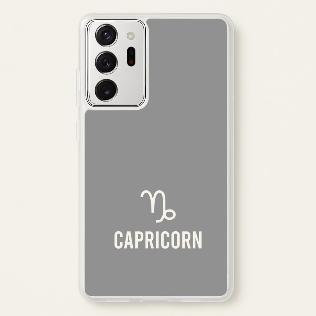 Capricorn Pastel Zodiac Galaxy Note 20 Ultra Case