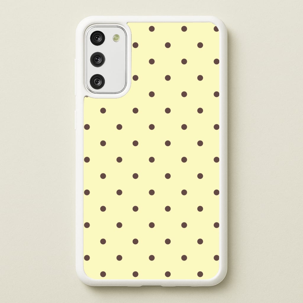 Vanilla & Chocolate Polka Dots Galaxy A41 Case