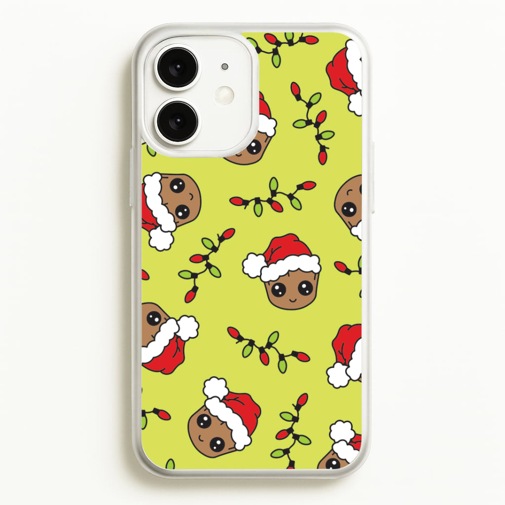 Christmas Tree Hero Pattern iPhone 11 Case