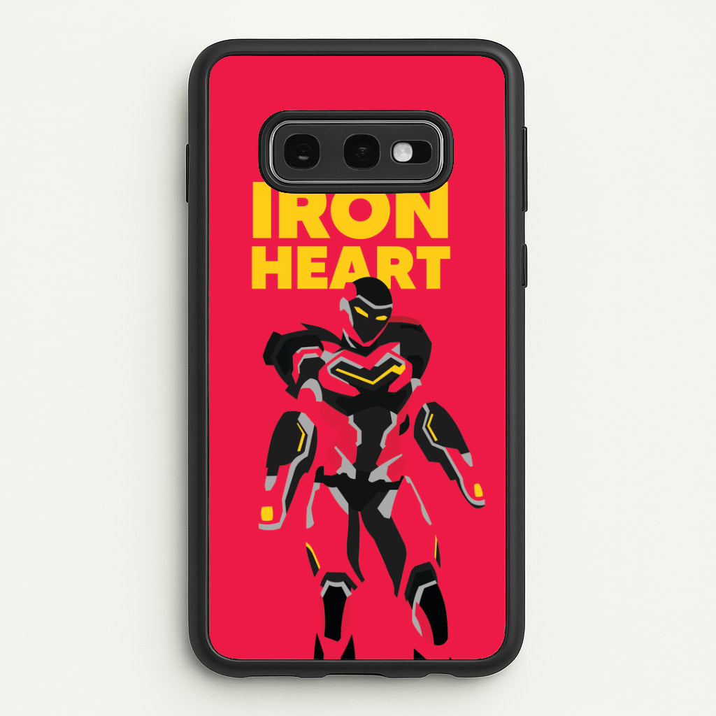 Metal Heart Hero Standing Galaxy S10e Case