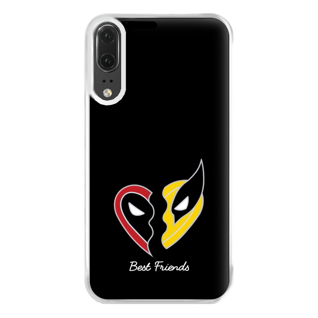 Superhero Best Friends Locket Huawei P20 Case