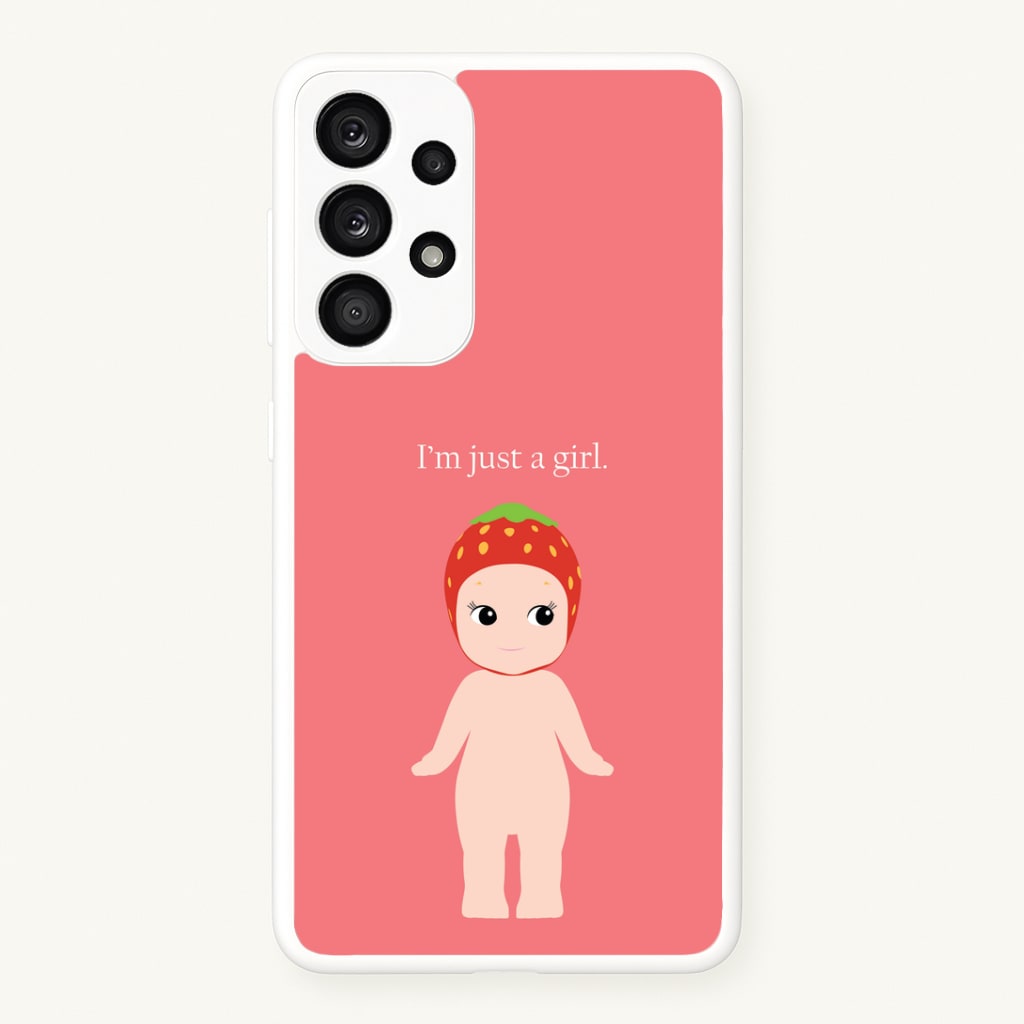 I'm Just A Girl Galaxy A53 Case