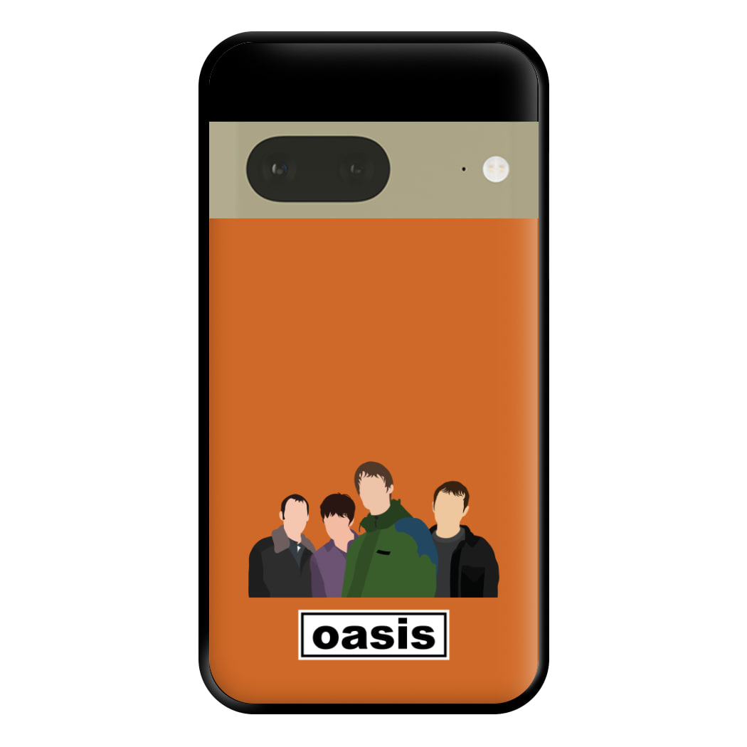 Rock Band Members Google Pixel 7a Case