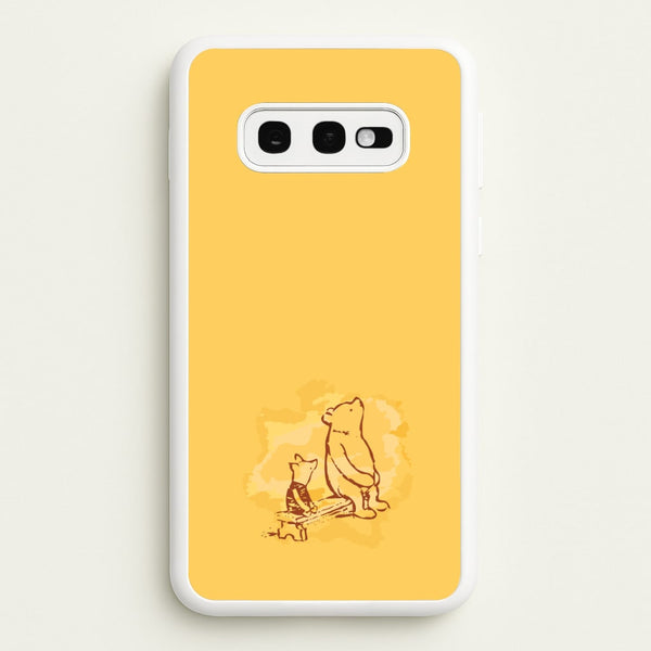Winnie & Pig Galaxy S10e Case