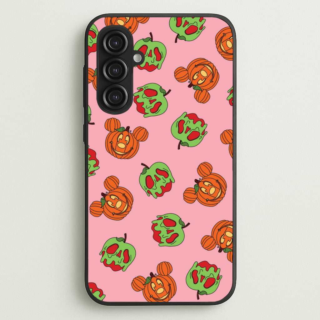 Pumpkin Mouse And Poison Apple Pattern Galaxy S23FE Case