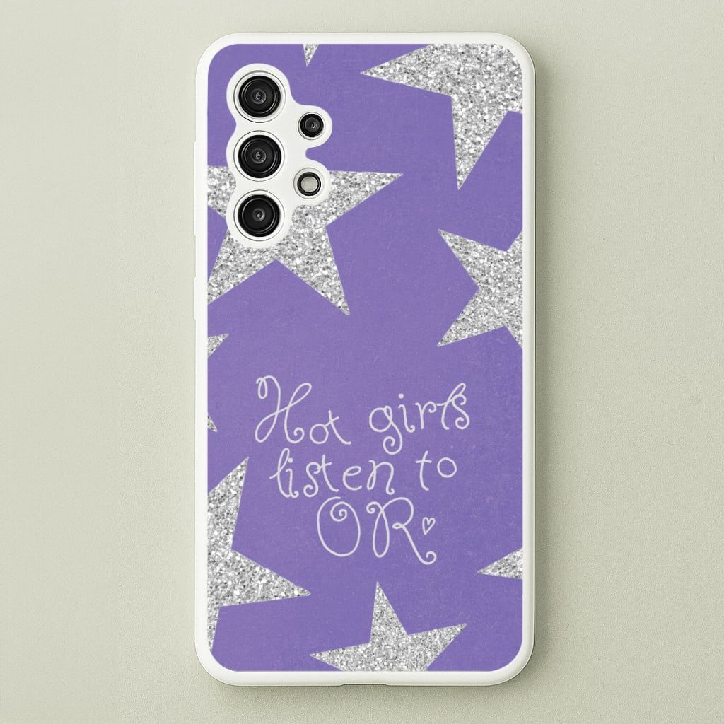Hot Girls Listen To OR Galaxy A13 Case