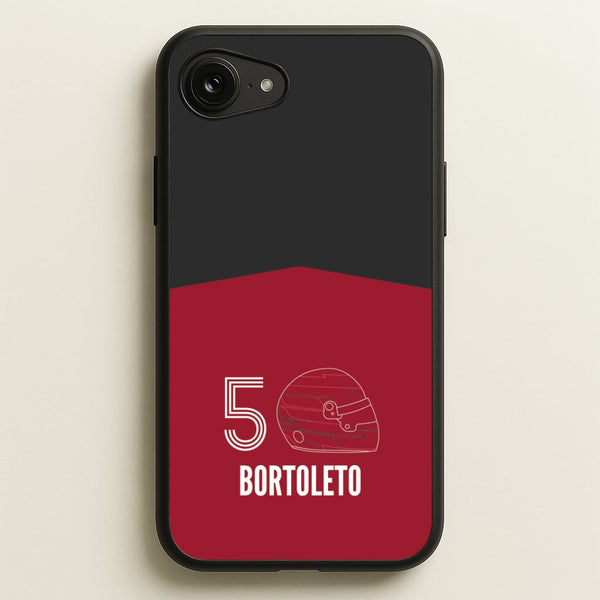 Bortoleto Helmet 2026 iPhone 17e Case