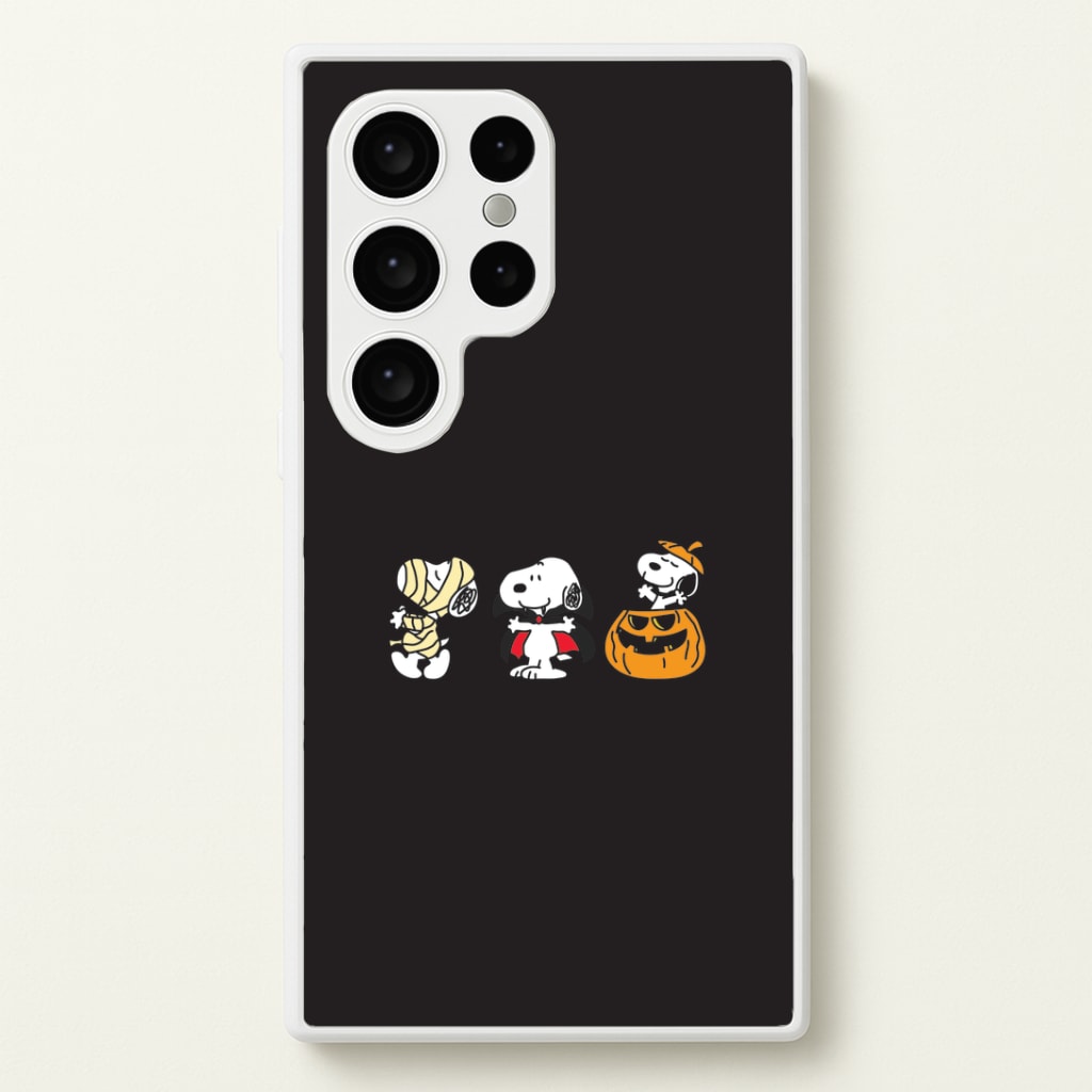 Cartoon Beagle Halloween Costumes Galaxy S24 Ultra Case