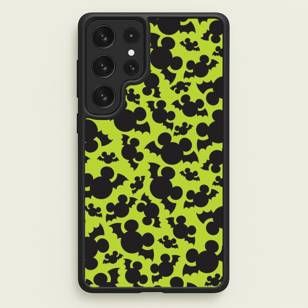 Mouse Bats Pattern Galaxy S22 Ultra Case