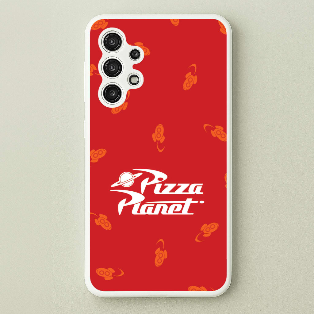 Pizza Planet Pattern Galaxy A13 Case