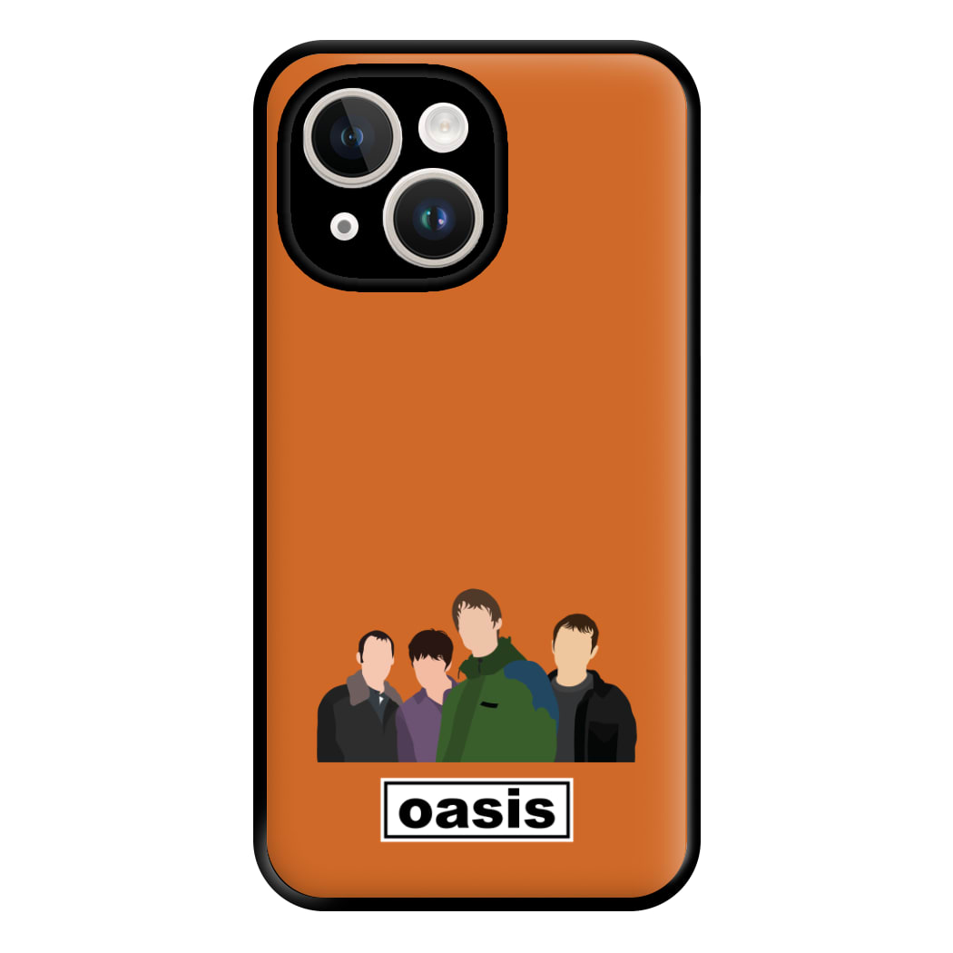Rock Band Members iPhone 14 Plus Case