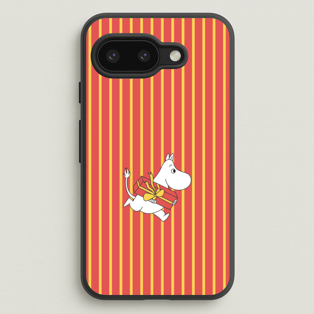 Red Present Moom Google Pixel 9a Case