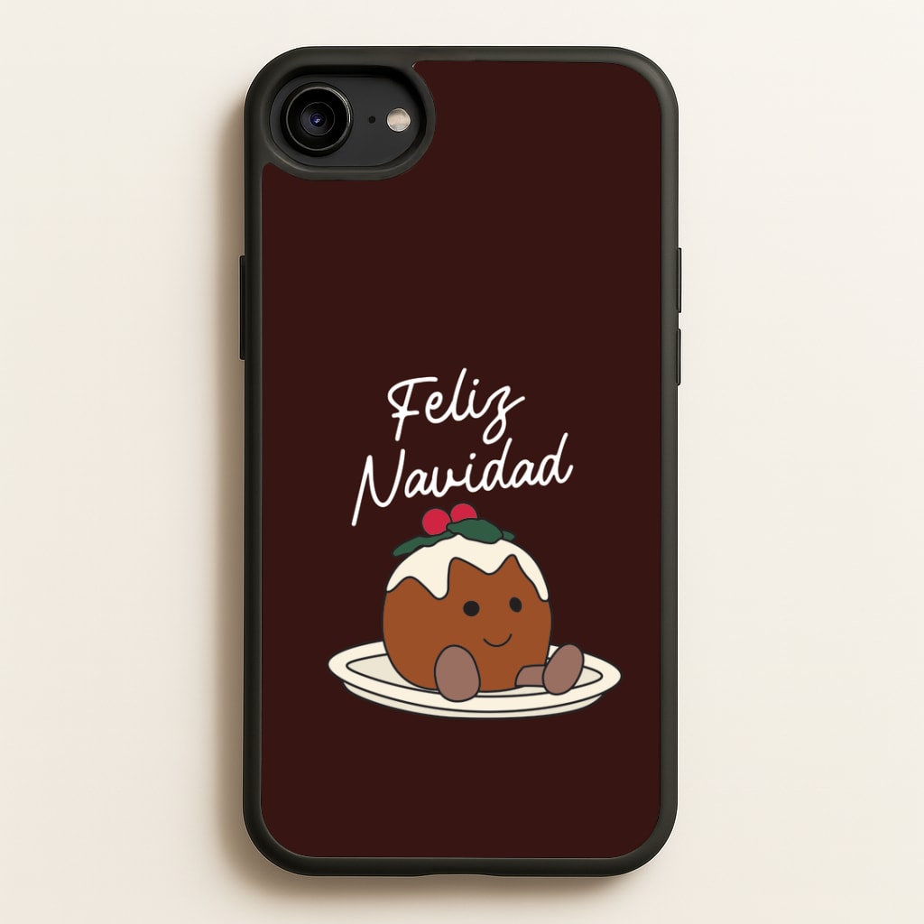 Christmas Pudding Plush iPhone 6 / 7 / 8 / SE Case