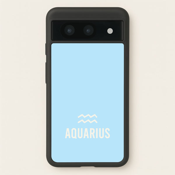 Aquarius Pastel Zodiac Google Pixel 8a Case