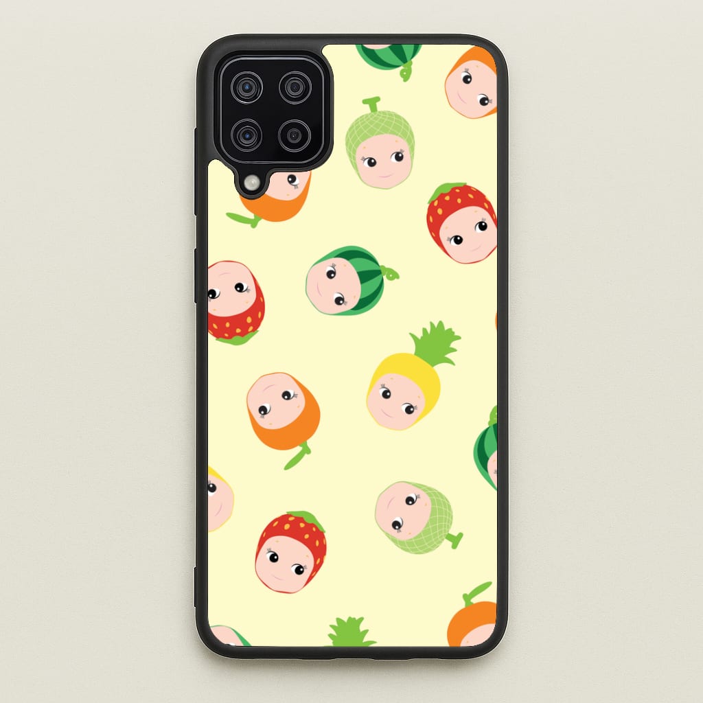 Fruit Angels Pattern Galaxy A12 Case