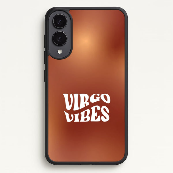Virgo Vibes Gradient Zodiac Galaxy S25 Edge Case