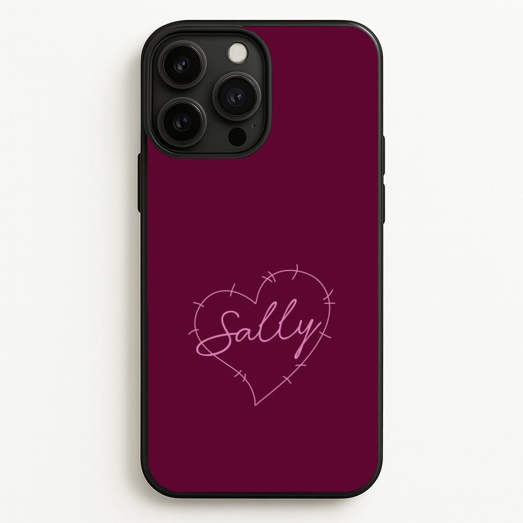 Stitched Heart Sally iPhone 13 Pro Case