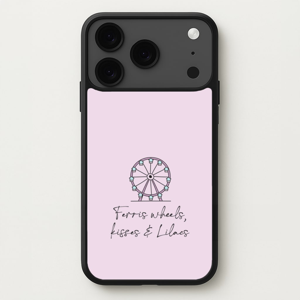 Ferris Wheels, Kisses & Lilacs iPhone 17 Pro Max Case