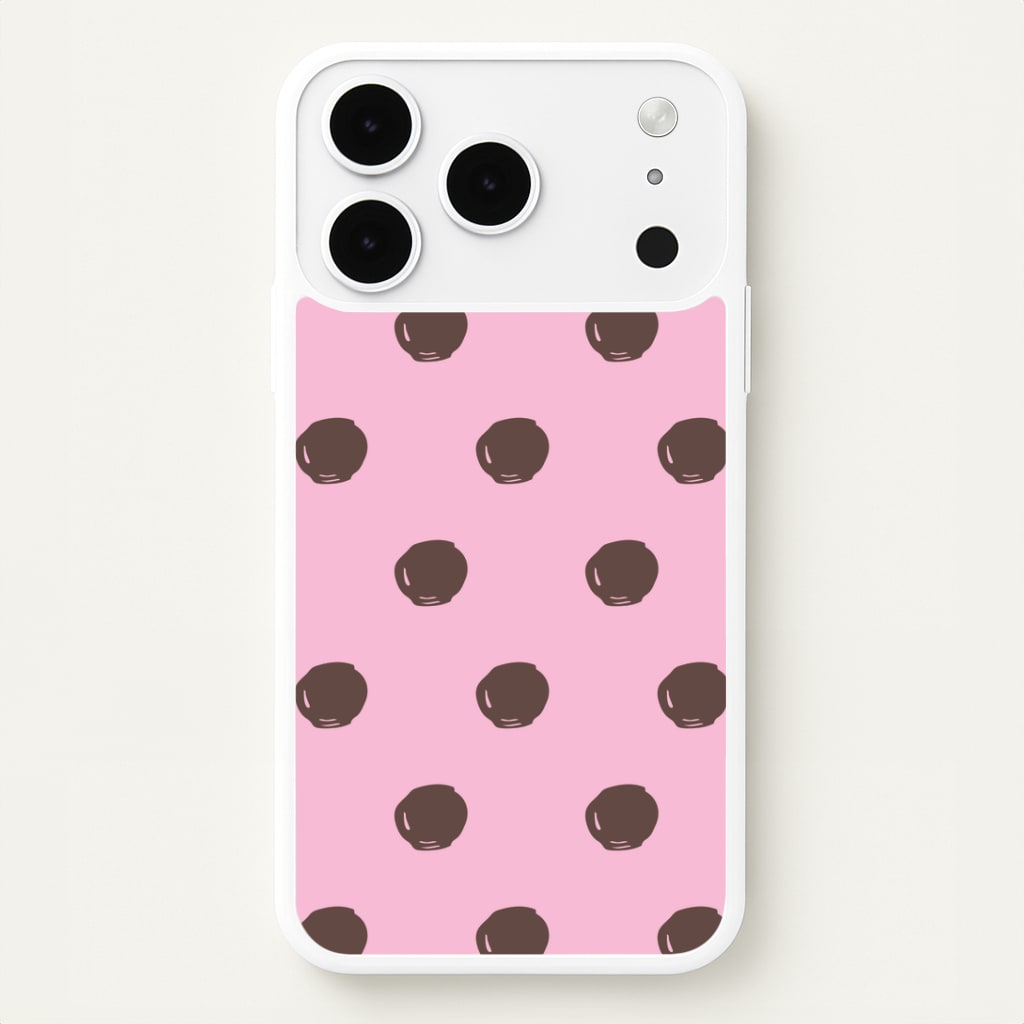 Strawberry Buttons iPhone 17 Pro Case