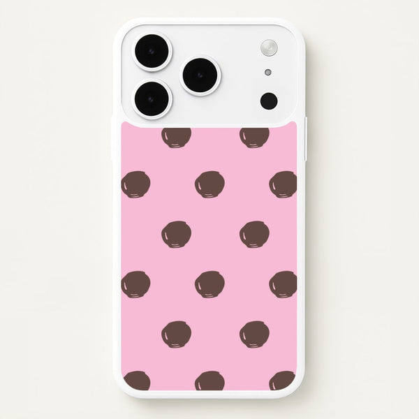 Strawberry Buttons iPhone 17 Pro Max Case