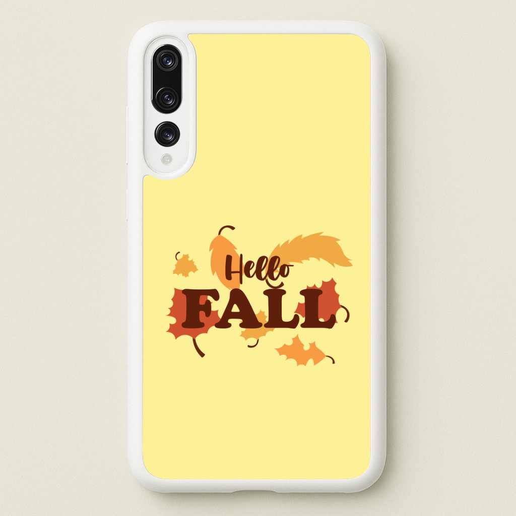 Hello Fall Huawei P20 Pro Case